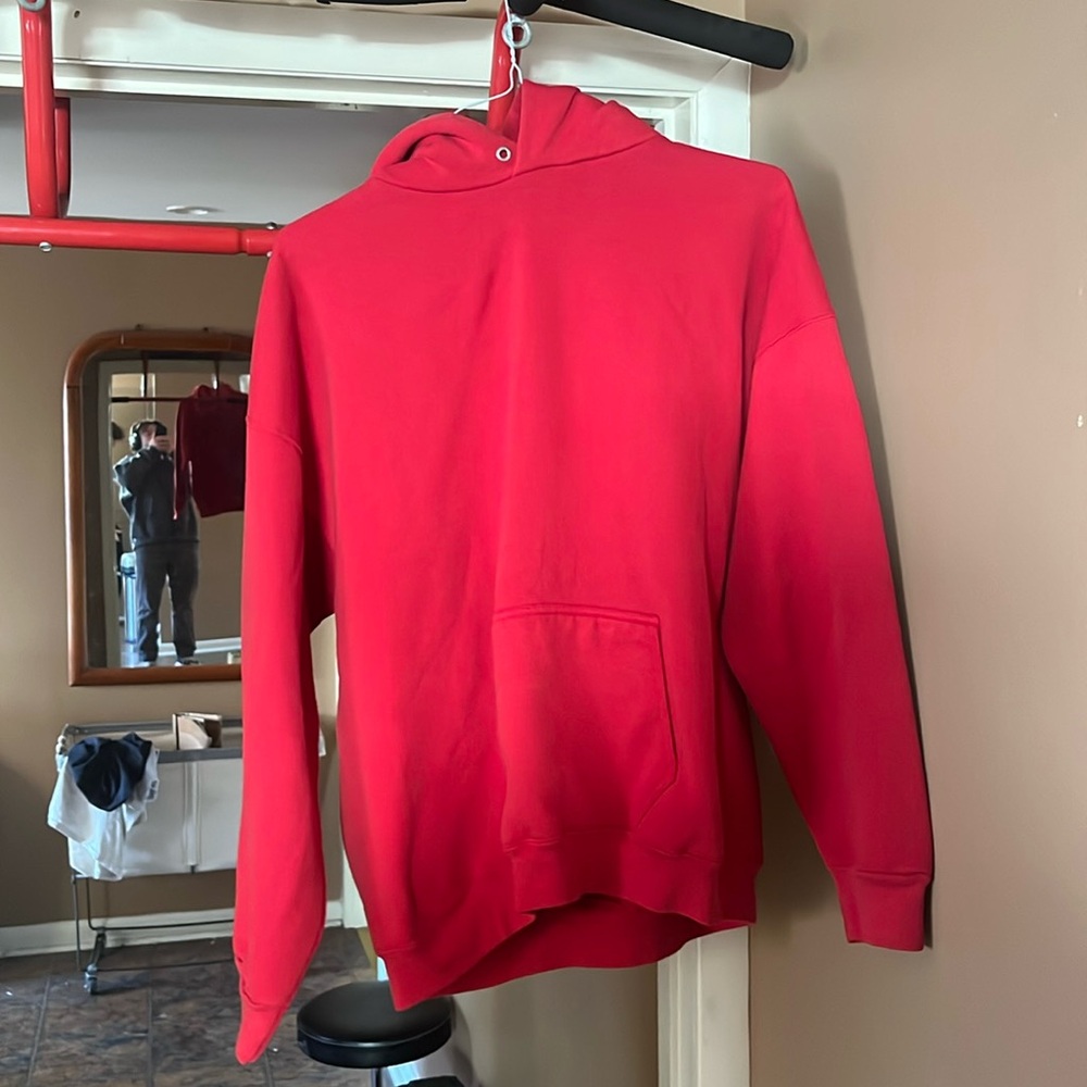 Vintage 90s red Tultex 2XL hoodie